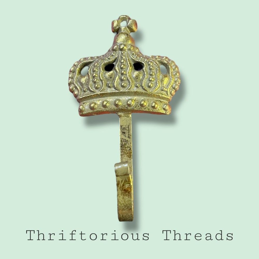 Gold Crown Wall Hook